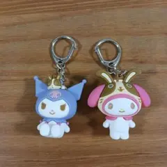 宇佐美　マイメロクロミ　コラボ　立体ラバーキーホルダー　限定品