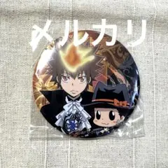 リボーン&綱吉　ひこくじ　缶バッジ