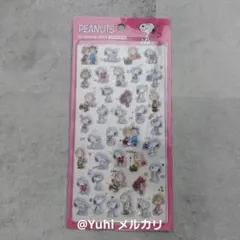 【PEANUTS スヌーピー】 ボンボンドロップシール【韓国限定】