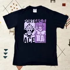 ワンピース 火拳のエース Tシャツ M