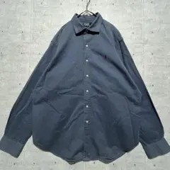 j8 Polo by Ralph Lauren 長袖シャツ XL アメカジ 古着