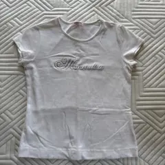 MONNALISA ホワイト Tシャツ130のサムネイル