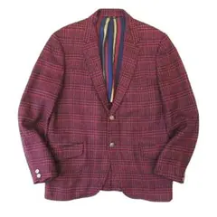 60S Mitty`s 千鳥格子 ウールテーラードジャケット EURO USA