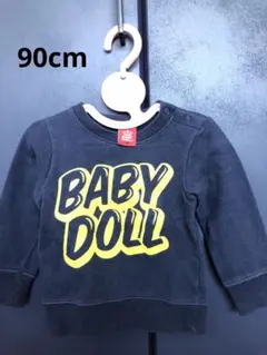 値下げ♡baby dollトレーナー90cm