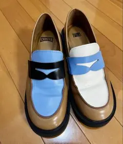 camper ジャンクションスエードローファー - メルカリ