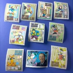 6531 外国切手 サンマルノ 1970年 ディズニー キャラクター 10種完
