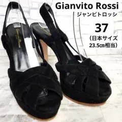Gianvito Rossi ジャンビトロッシ　サンダル　スエード　37のサムネイル