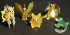 5体 ポケモン フィギュア クリア まとめセット NE