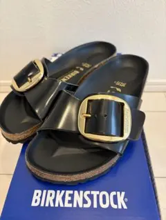 極美品 ビルケンシュトック EDIFICE／IENA注 ビッグバックル ラムゼス