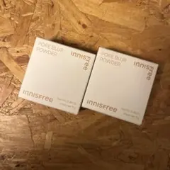 新品未使用 innisfree PORE BLUR POWDER 11g 2個