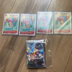 ワンピース トニートニー・チョッパー SRカード 4枚セット