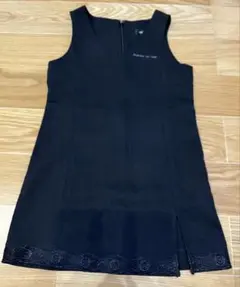 コムサイズム 黒 ワンピース 110サイズ