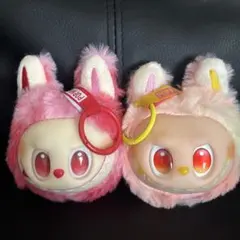 ラブブキーホルダー 頭ブブキーホルダー2個ね