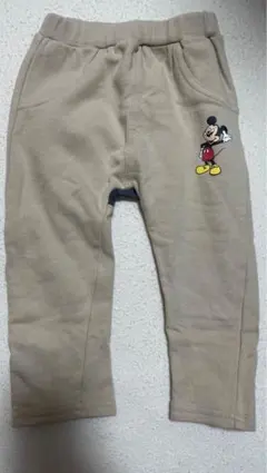 【最終値下げ】ミッキーマウス パンツ 90㎝　ベージュ