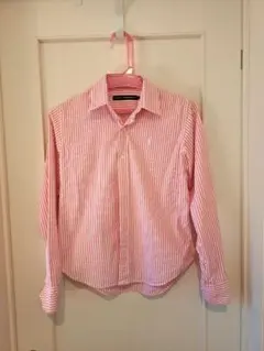 Ralph Lauren Sport ピンクストライプシャツ サイズ2