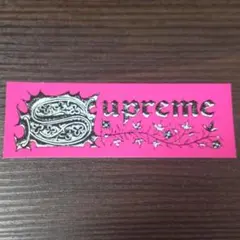 supreme Saint Sebastian ステッカー pink