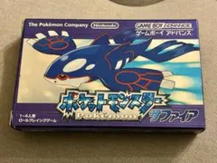 ポケットモンスター サファイア 상태좋음 중고 GBA 説明書、動作確認済