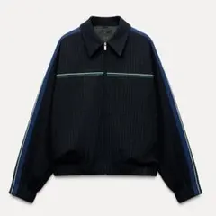 ZARA チェック柄バンドジャケット