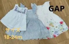gap ワンピース2着とトップス1枚のセット 18-24m
