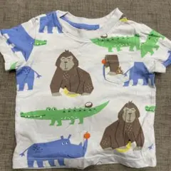 baby gap 動物柄 Tシャツ 12-18ヶ月