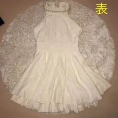 パーティドレス 結婚式二次会ドレス パール