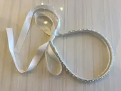 パール装飾 ウェディングヘッドドレス