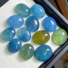 アクアマリン ペンダント カボションカット 7個 新入荷 - メルカリ