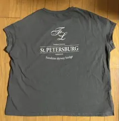 Samansa Mos2（サマンサ モスモス） Tシャツ チャコールグレー