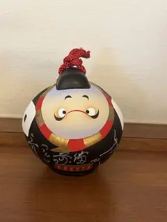 土鈴　歌舞伎 隈取り 鈴 置物