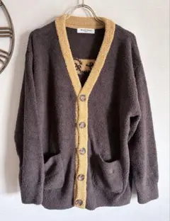 ジェラピケ　ベビモコベアJQDカーディガン　Vネックカーディガン　新品　M