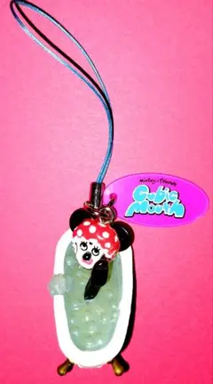 【レア‼️】キュービックマウス ディズニー ミニー バスルーム ストラップ