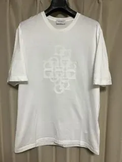 S00304 DIOR 刺繍ワンポイントロゴ Tシャツ ホワイト - メルカリ