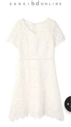 【美品】レースワンピース(半袖/PROPORTION BODY DRESSING