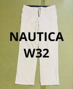 NAUTICA ナウティカ　チノパン　W32 ベージュ