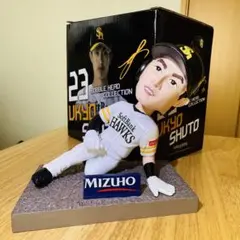 王貞治 孫正義 周東 ソフトバンクホークス ボブルヘッド 3体セット 2026年最新】ボブルヘッド 周東の人気アイテム - メルカリ