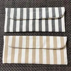 ２個セット販売！　カトラリーケース　ハンドメイド