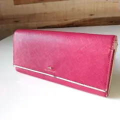 【良品✨️】ジルスチュアート　折り財布　ピンクのサムネイル