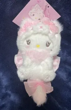 ハローキティ マスコットホルダー ミルキーこねこ