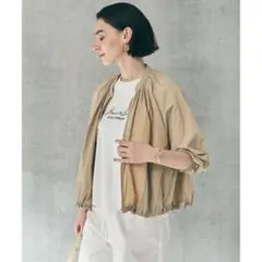 ✺⋆* UNFILO(アンフィーロ) My everyday ブルゾン 美品のサムネイル