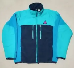 超美品 90s ナイキ ACG Archive フリースジャケット ターコイズ