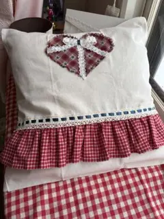 カントリー雑貨 ラガディ❤︎アン＆アンディ⭐クッションカバー♡red