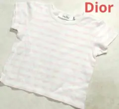 bebyDior　半袖シャツ　　Tシャツ　肌着　ボーダー　80　90　18Мのサムネイル