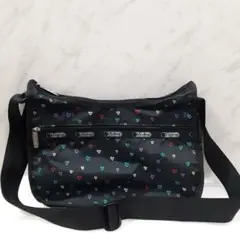 LESPORTSACカラフルハート柄ショルダーバッグ
