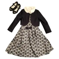 anyFAM オンワード樫山 フォーマルセットアップ ワンピース 入学式 130