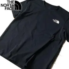 美品 大きめS ノースフェイス メンズ 半袖Tシャツ ブラック