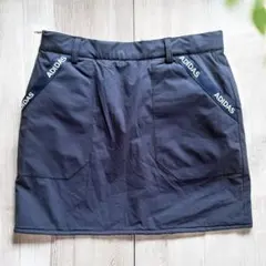 ADIDAS GOLF ネイビーキルティングスカート リバーシブル