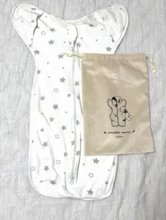 IHDI認証 スワドルメリー 星 Sサイズ