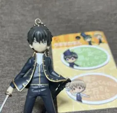銀魂 セット 土方十四郎 沖田総悟 ミニフィギュア キーホルダー 付箋