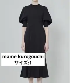 Mame Kurogouchi コットンワンピース チャイナ風 - メルカリ