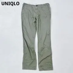 UNIQLO ユニクロ チノパン カジュアルパンツ ボトムス メンズ カーキ